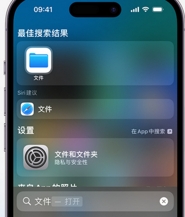 宽城apple维修中心分享iPhone文件应用中存储和找到下载文件 